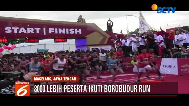 Lari Maraton Sebagai Promosi Wisata Candi Borobudur