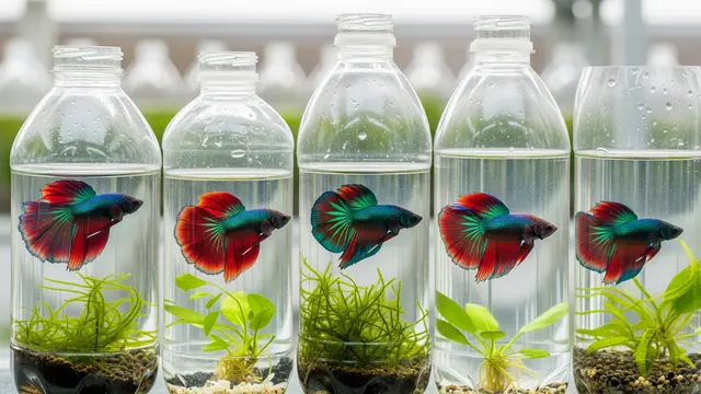 Tips Budidaya Ikan Cupang di Botol Bekas