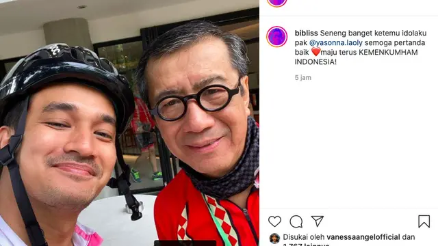 Bertemu Menkumham Yasonna Laoly, Bibi Ardiansyah berharap Ada Pertanda Baik untuk Vanessa Angel