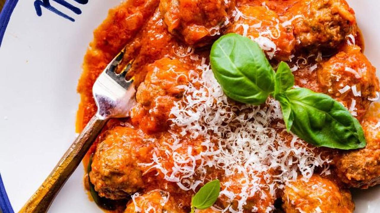 Ilustrasi Polpette Italian Meatballs
