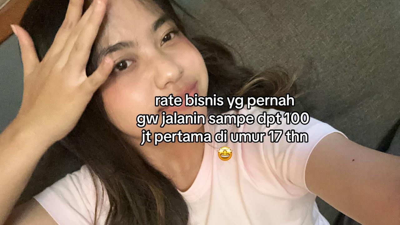 Raih Penghasilan Rp100 Juta di Usia 17 Tahun, Kisah Perjuangan Bisnis Wanita Ini Bisa Jadi Inspirasi