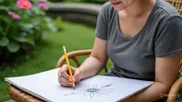 Cara Menggambar yang Bagus dan Gampang, Pasti Bisa Cuma Modal Pensil &amp; Kertas