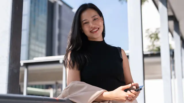 wanita september rutinitas tenang