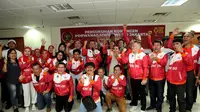 Kontingen Persatuan Wartawan Indonesia Provinsi DKI Jakarta (PWI Jaya) siap berpartisipasi di Pekan Olahraga Wartawan Nasional (Porwanas) XIV Banjarmasin, Kalimantan Selatan. (dok. PWI Jaya/istimewa)