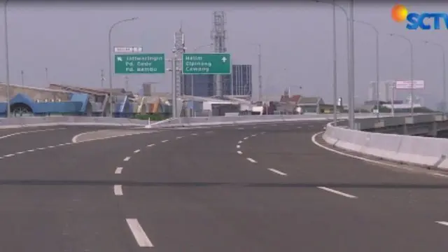 Proyek jalan tol layang Bekasi-Cawang-Kampung Melayu (Becakayu) rampung, Presiden Jokowi akan meresmikan.