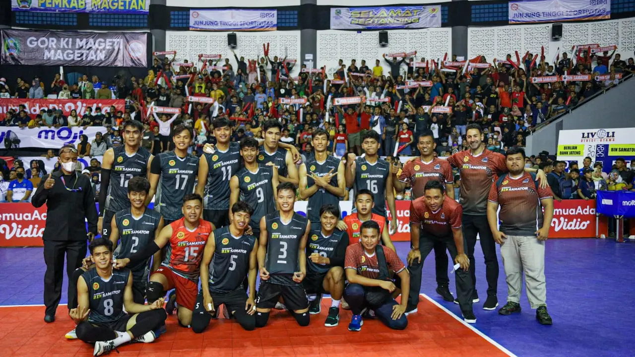 Tim bola voli putra Surabaya BIN Samator