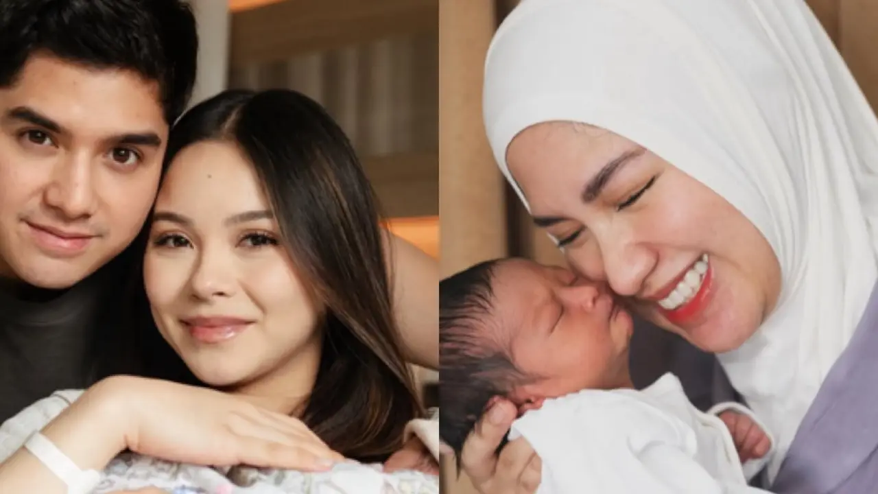 Ochi Rosdiana dan Alyssa Daguise Melahirkan Berdekatan. [@ochi24/@alyssadaguise]