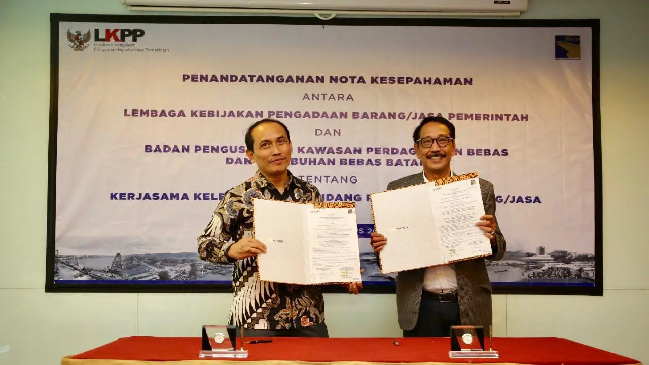 BP Batam dan LKPP Sepakati Kerja Sama Pelaksanaan Pengadaan Barang dan Jasa
