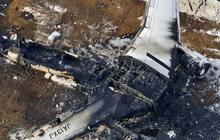 FOTO: Beginilah Kondisi Pesawat Japan Airlines Usai Terbakar Hebat di Bandara Haneda: Hangus dan Hancur