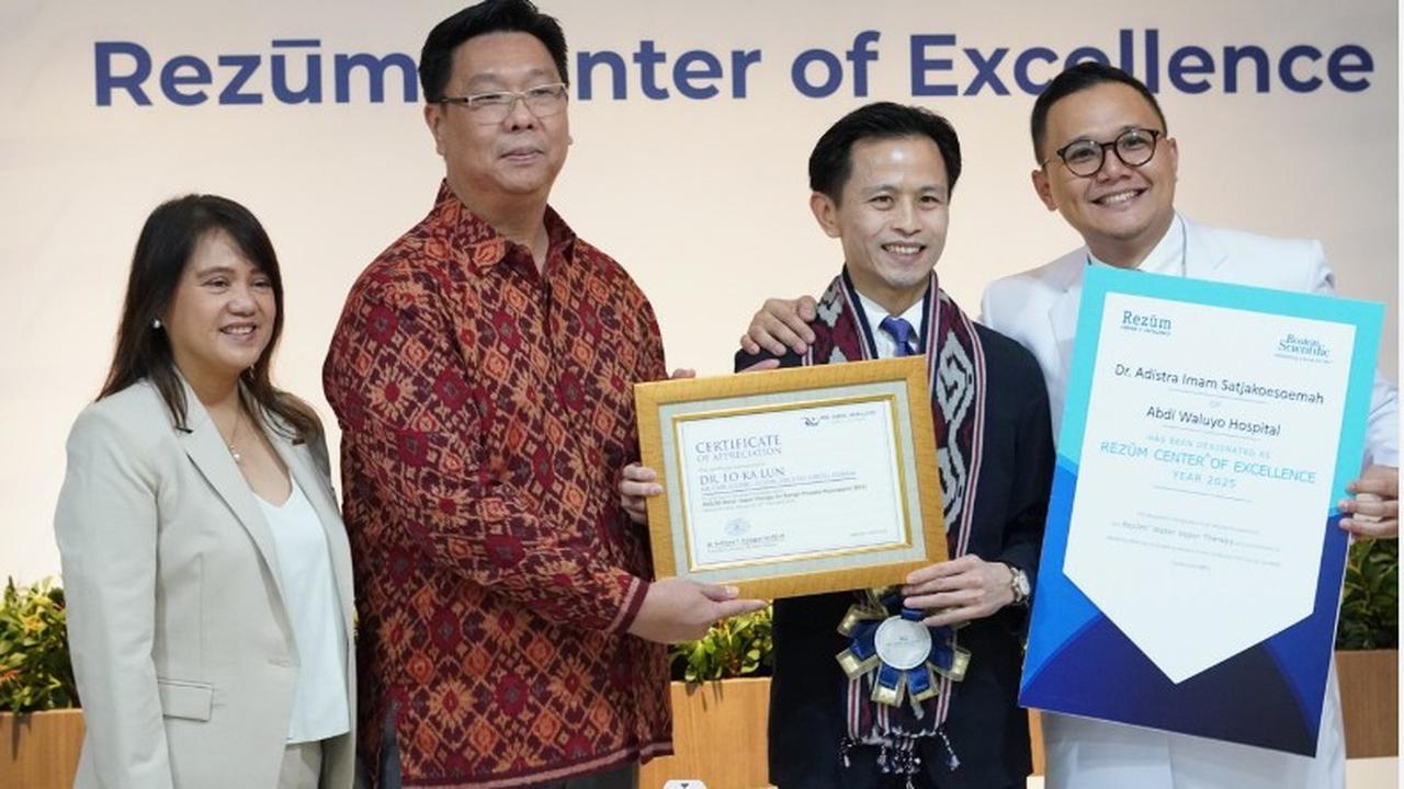 RS Abdi Waluyo Jadi Rezum Center of Excellence Pertama di Indonesia