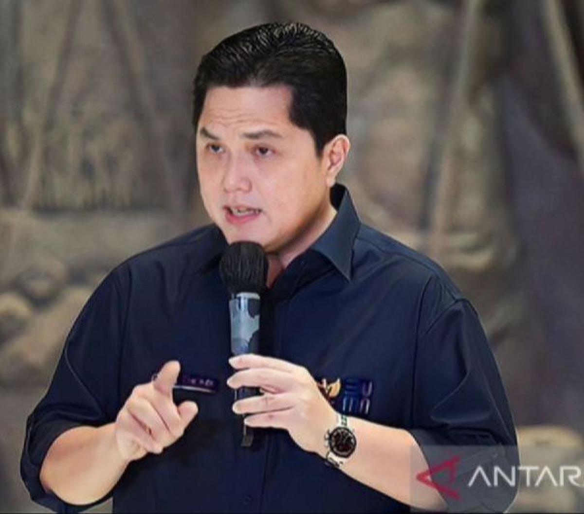 "Saya tidak bisa jelaskan, cuma nanti mungkin catatan BPK bisa dibaca di kemudian hari. Karena ini yang kita harus pastikan memang hal-hal ini bisa menjadi perbaikan di kemudian hari," sambung Erick Thohir.