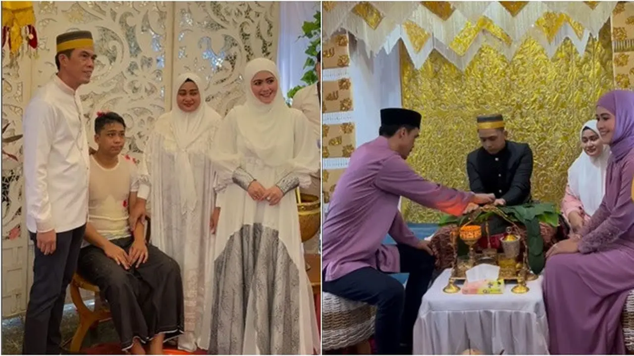8 Potret Meggy Wulandari di Acara Siraman dan Mappacci Jelang Nikahan Anak Sambung