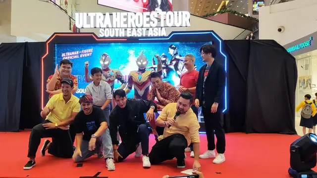 Ultraman Ultra Heroes Tour South East Asia yang digelar di MOI, Jakarta Timur, mulai Jumat (10/2/2023) hingga 26 Februari mendatang.