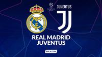 Cover prediksi&nbsp;Real Madrid&nbsp;vs&nbsp;Juventus - Liga Champions. (Bola.com/Gregah Nurikhsani)