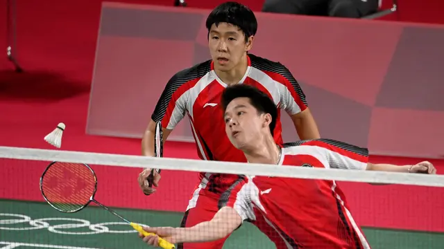 Kevin Sanjaya Sukamuljo / Marcus Fernaldi Gideon - Kejuaraan Bulu Tangkis Beregu Asia 2020