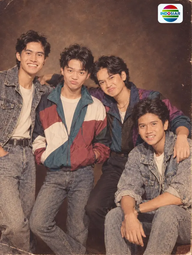 Jika D'Squad ada di tahun 80an (credit: instagram.com/indosiar)