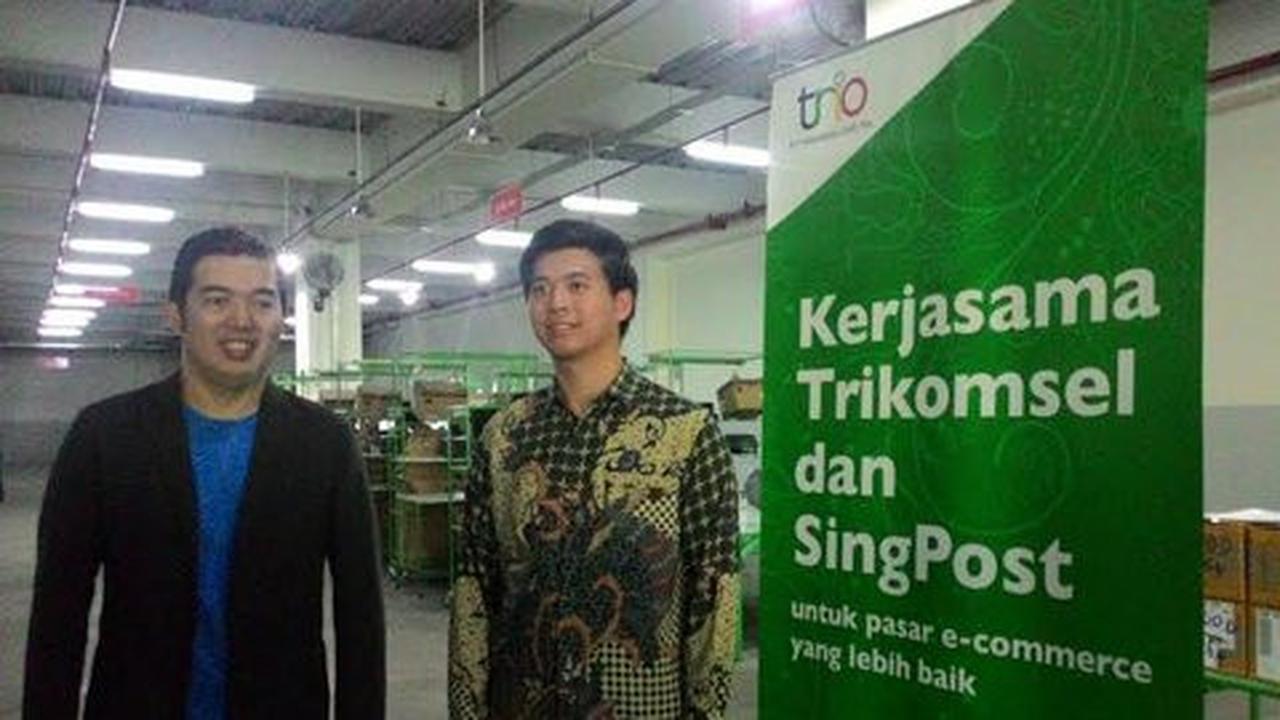 Trikomsel dan SingPost patungan bikin perusahaan e-commerce