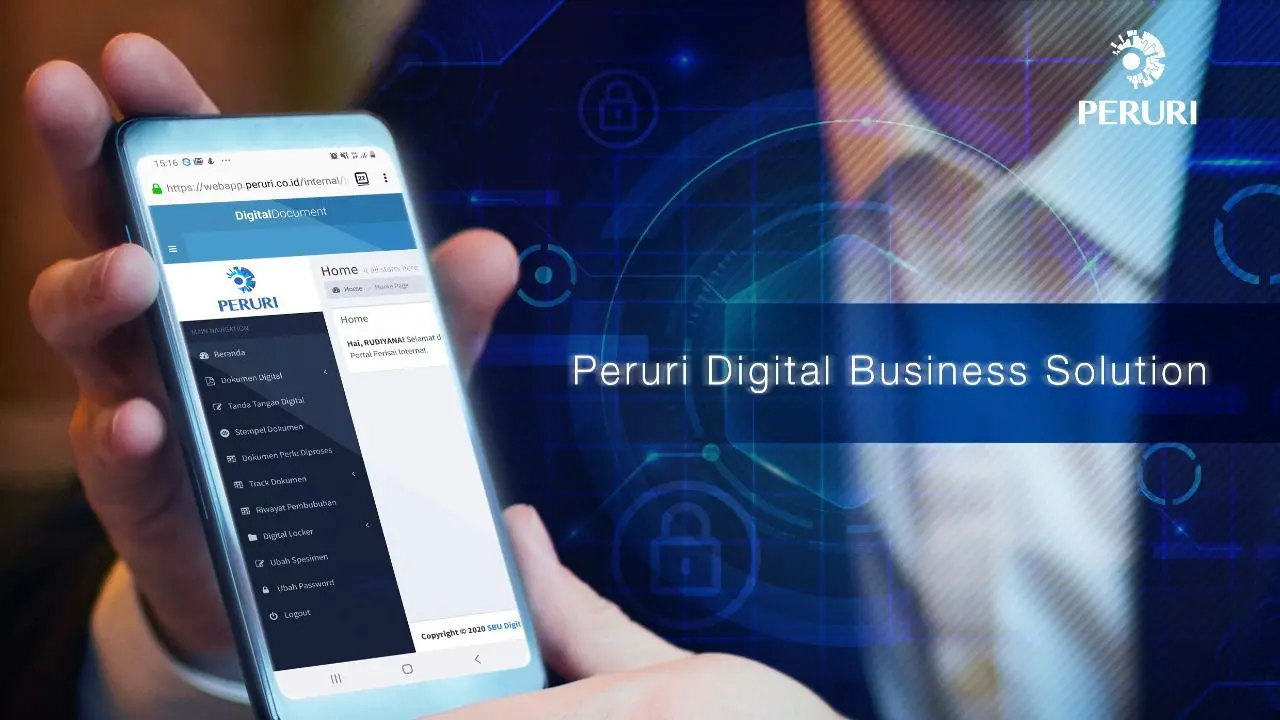Peruri telah melakukan transformasi digital