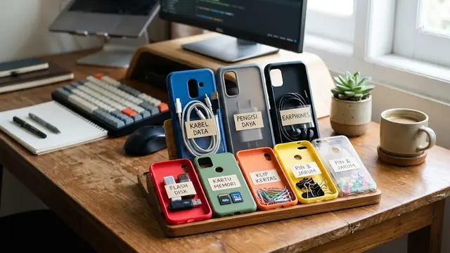 Ide Kreatif Case HP Bekas