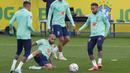 Selecao yang berada di Grup G akan menghadapi dua tim Eropa, Serbia dan Swiss, serta satu jagoan Afrika, Kamerun. (AP/Luca Bruno)