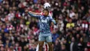 Aston Villa berhasil mencuri dua gol lewat aksi Leon Bailey (84') dan Ollie Watkins (87') di menit-menit akhir. (AP Photo/Kirsty Wigglesworth)