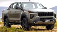 Toyota Hilux Baru Bakal Tinggalkan Dua Mesin Lawas, Ini Bocorannya (Carscoops)