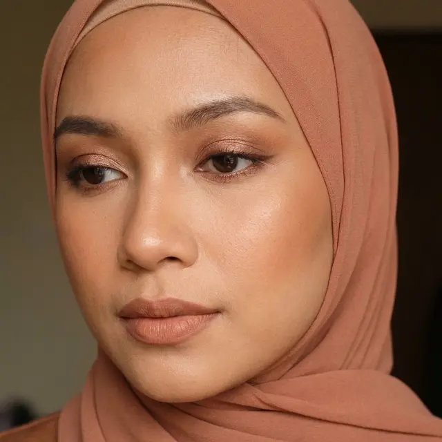 Warm Bronze Look Makeup
