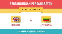 Prediksi Inggris vs Lithuania (Liputan6.com/Yoshiro)