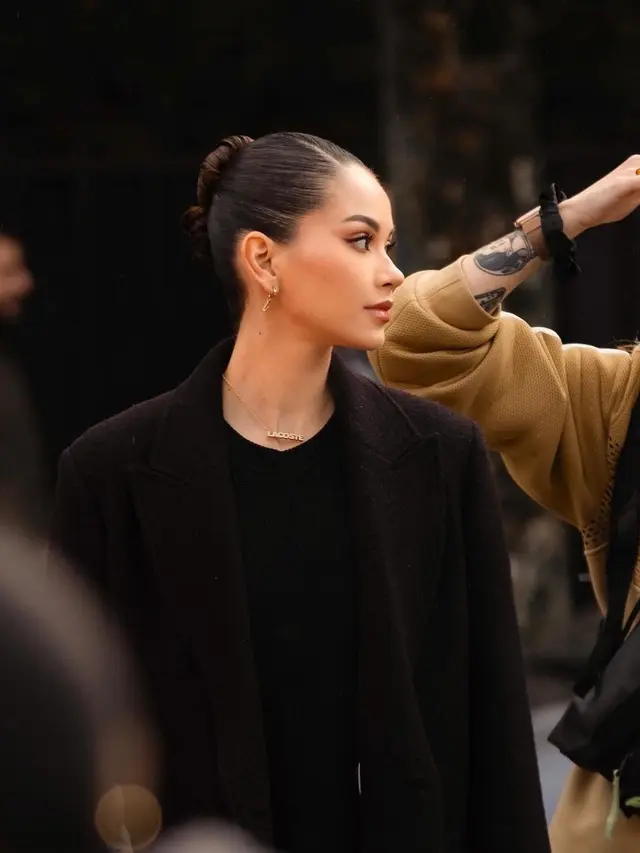 Potret Menawan Alyssa Daguise saat Hadiri Event Lacoste di Paris Fashion Week