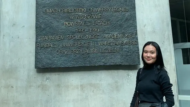 Mahasiswa Ilmu Komunikasi FISIP Universitas Airlangga (Unair) Surabaya, Yolanda Pratistha.
