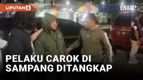 VIDEO: Polda Jatim Tangkap 2 Tersangka Carok di Sampang