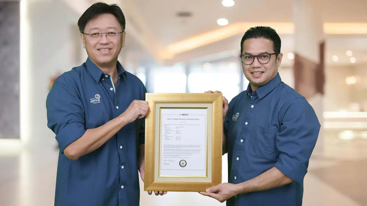 Asuransi Astra Raih Peringkat Kredit  A- (Excellent) dari AM Best