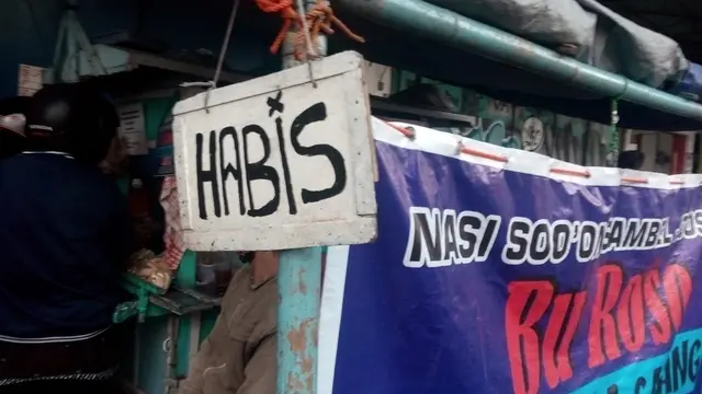 Nasi Soon Bu Roso Habis dalam Hitungan Jam