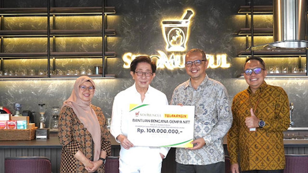 Bantu Pemulihan Korban Bencana NTT, Sido Muncul Salurkan Rp400 Juta melalui BPOM