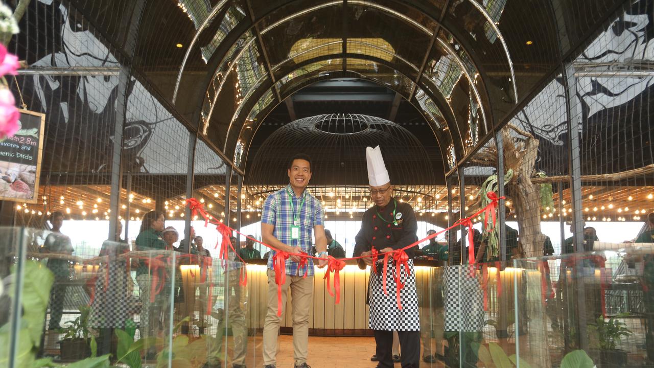 Griffon Vulture, restoran yang juga memiliki konsep Aviary Park.