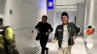 Gus Iqdam berlari-lari di Bandara Hongkong karena ketinggalan pesawat (TikTok)