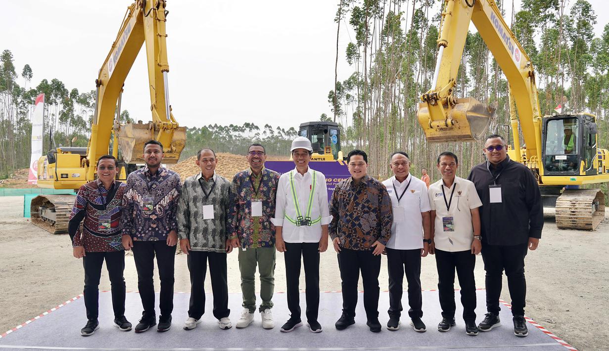 Erick mengatakan pembangunan TC yang rencananya dilakukan dalam waktu delapan bulan akan dipercepat menjadi enam bulan. Erick menyampaikan percepatan target pembangunan TC tersebut telah mendapat persetujuan dari Jokowi. (Biro Pers Kepresidenan)