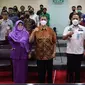 Kantor Wilayah Hukum dan HAM DKI Jakarta (Kanwil Kumham DKI) menandatangani Perjanjian Kerjasama di Bidang Pelayanan Hukum dan HAM dengan Fakultas Hukum Universitas Muhammadiyah Jakarta (UMJ) di Aula Fakultas Hukum UMJ, Kamis (14/4/2022). (Ist)