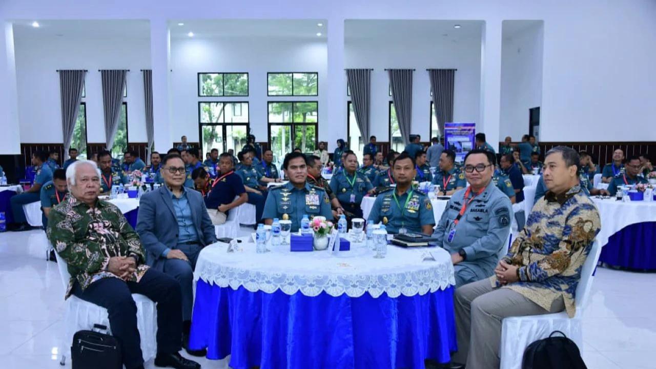 Kasal Laksamana TNI Muhammad Ali di acara Optimalisasi Penegakan Hukum Oleh TNI Angkatan Laut Guna Mewujudkan Kepentingan Nasional di Laut