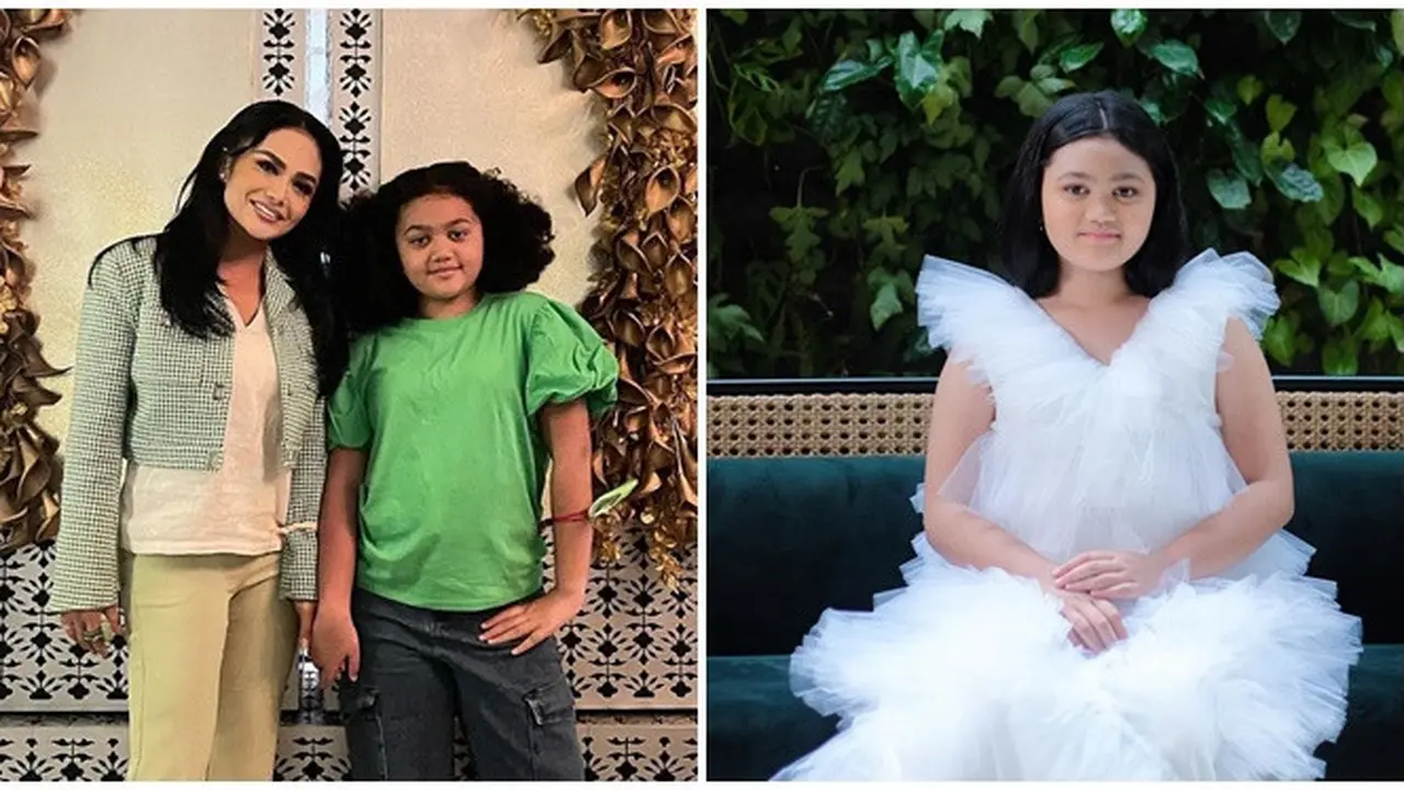 6 Potret Amora Anak Krisdayanti Tampil dengan Gaya Rambut Baru, Bikin Pangling