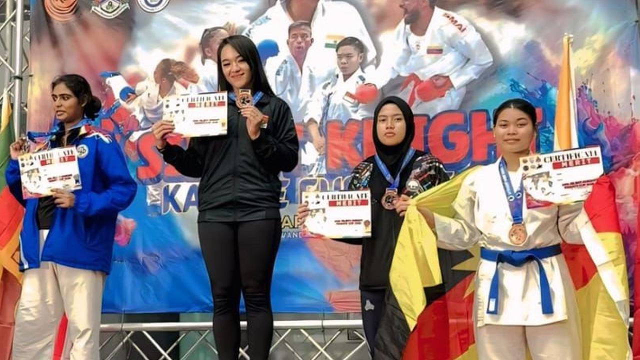 Ini Sosok Bripda Jessica, Polwan di Polda Riau yang Meraih Medali Emas Kejuaraan Karate di Malaysia