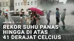 Kilas mancanegara hari ini kami buka dari gelombang panas yang melanda sebagian negara Eropa.