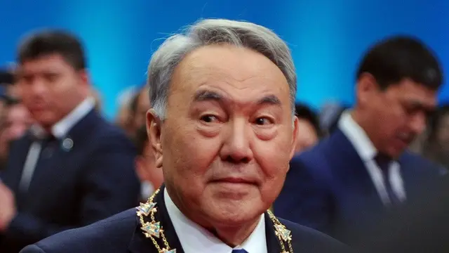 Presiden Kazakhstan Nursultan Nazarbayev. (AFP)