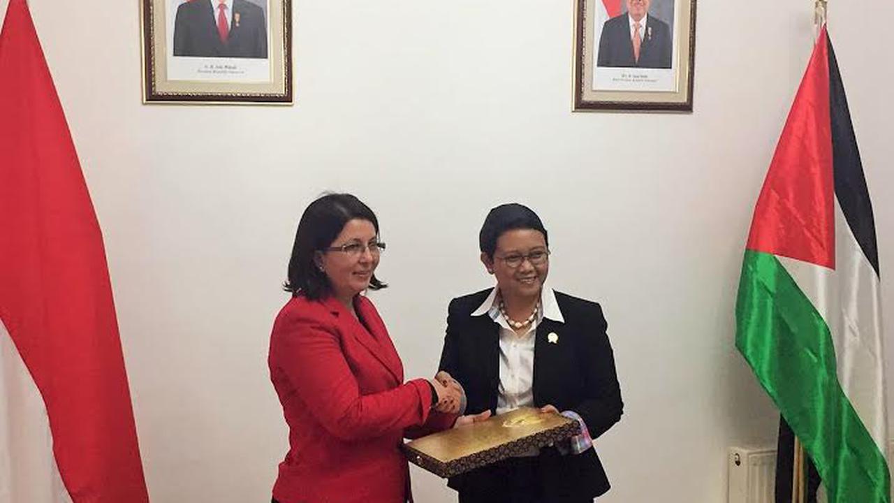 Menlu Retno Lantik Konsul Kehormatan Pertama untuk Palestina