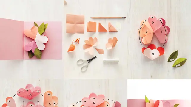 Cara membuat pop up book untuk hari ibu