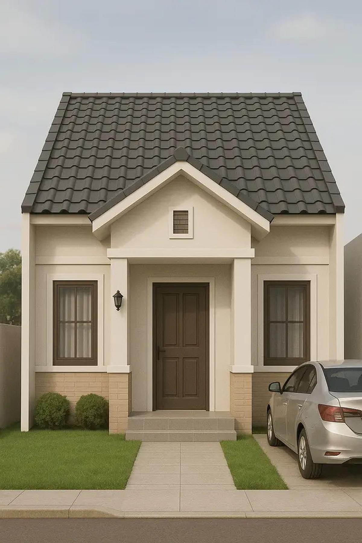 7 Model Rumah Sederhana Minimalis 6x12 dengan 3 Kamar, Nyaman dan Fungsional