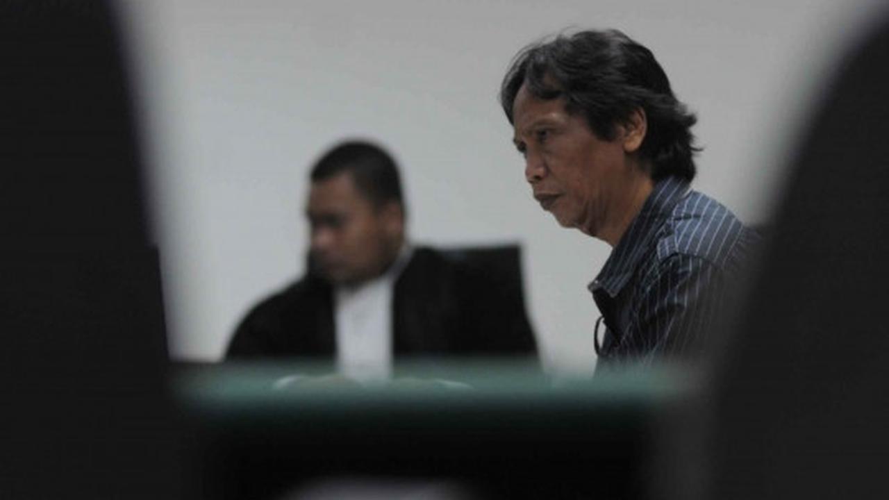 Mandra jalani sidang perdana kasus korupsi TVRI
