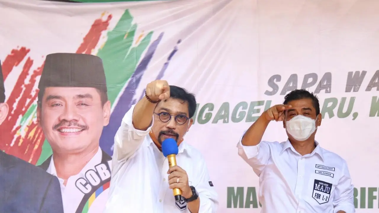 Calon Wali Kota Surabaya Machfud Arifin