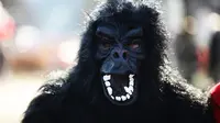 Ilustrasi kostum gorila. (Telegraph/Alamy)