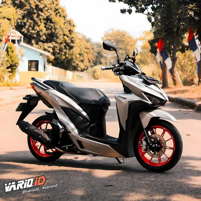10 Potret Modifikasi Honda Vario, Motor Matik Cocok Untuk Semua